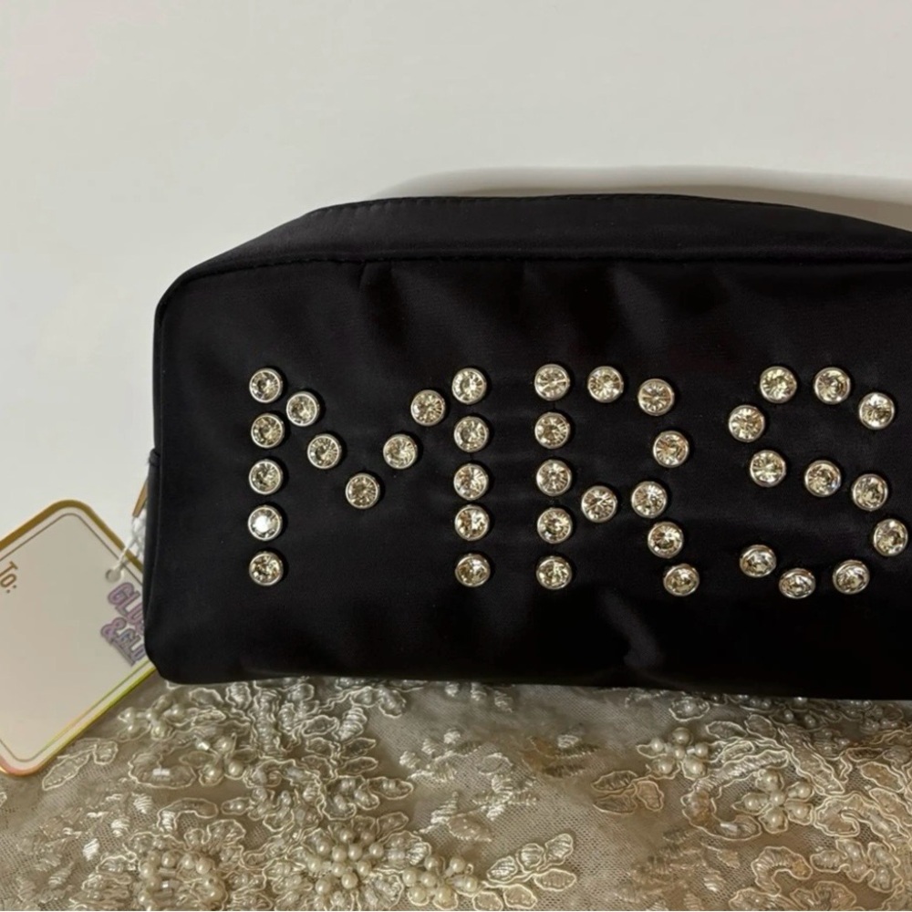 Black Embellished Women's Bag